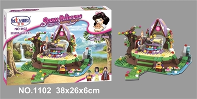 Snow White series 326 PCS blocks - OBL711578