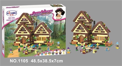 Snow White series 658 PCS blocks - OBL711581