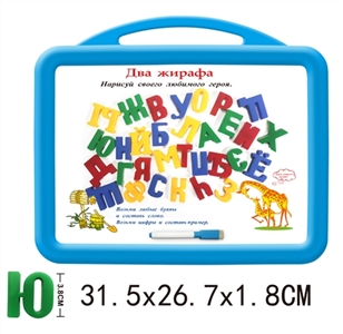 The whiteboard with 26 English letters - OBL711805
