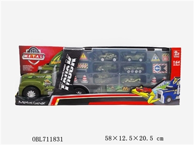 Alloy military vehicles Truck (with light music) - OBL711831