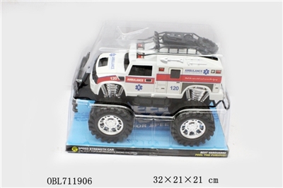 Inertial ambulance (black wheel) - OBL711906