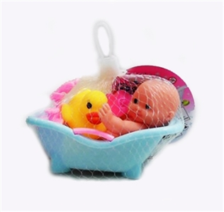 搪胶娃娃浴缸洗澡套装 - OBL711990