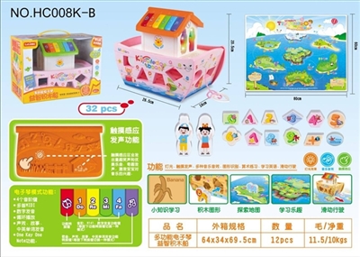 Multi-function electronic organ Educational product wooden - OBL712145