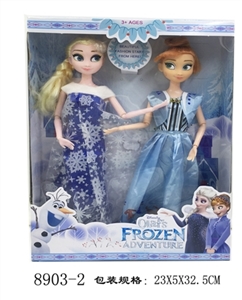 Two pack 12 inches of snow and ice princess 9 joints - OBL712398