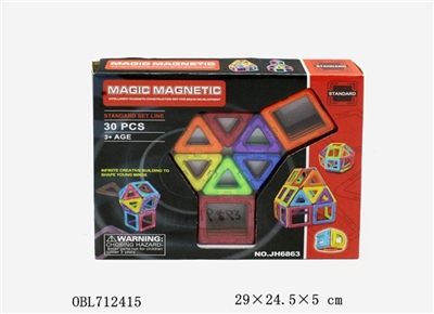 Ever changing magnetic blocks (30 PCS) - OBL712415