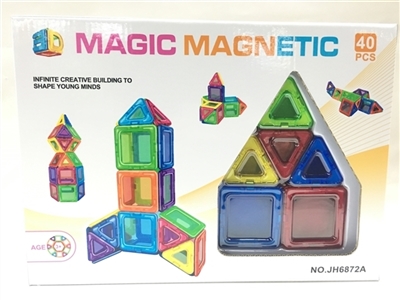Ever changing magnetic blocks (40 PCS) - OBL712416