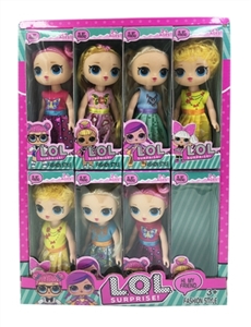 Paragraph 6 inch surprise baby 4 mixed 16 PCS/box - OBL712455