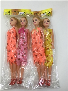 2 of the 11.5 -inch empty handed a barbie doll sisters zhuang 2-3 color orange - OBL712475