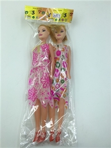 2 of the 11.5 -inch empty handed a barbie doll sisters zhuang 2-3 color orange - OBL712476