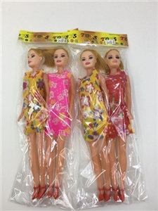 2 of the 11.5 -inch empty handed a barbie doll sisters zhuang 2-3 color orange - OBL712477