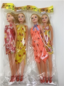 2 of the 11.5 -inch empty handed a barbie doll sisters zhuang 2-3 color orange - OBL712478
