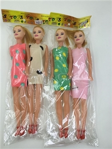 2 of the 11.5 -inch empty handed a barbie doll sisters zhuang 2-3 color orange - OBL712479