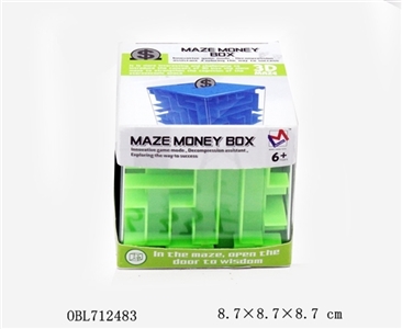 Maze ball piggy bank (in English) - OBL712483