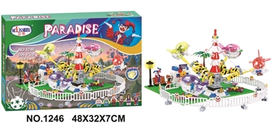 Modern city park series 508 PCS - OBL712540