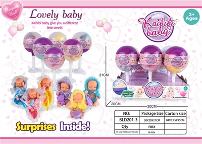 4.5 -inch kay bibi baby lollipop series - OBL712642