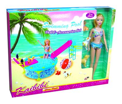 11.5-inch real cabbie swimming pool doll - OBL712661
