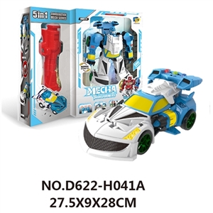 Mecha deformation With light music - OBL712966