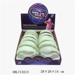 Luminous plastic magic ring of 12 PCS - OBL713213