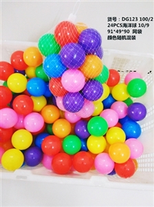 24 PCS ocean ball - OBL713249