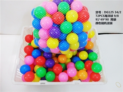 72 PCS ocean ball - OBL713251