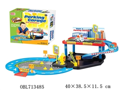 The cartoon city parking lot - OBL713485