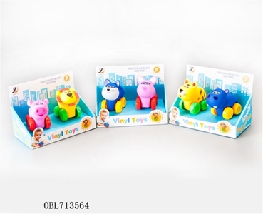 搪胶动物车 - OBL713564