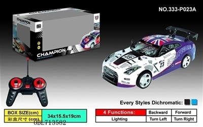 Remote control car 1:18 four-way PVC car shell (optional) there are four car shell - OBL713582