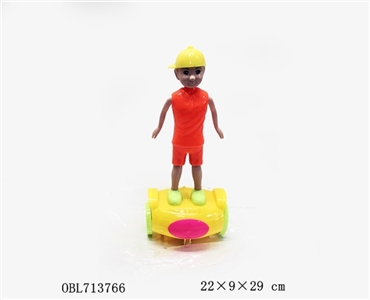 Stay balanced car boy (light) three color orange - OBL713766