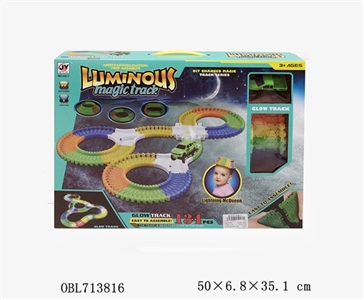 Luminous puzzle since the electric railway - OBL713816