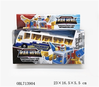 Deformation bus robot (two color) - OBL713904