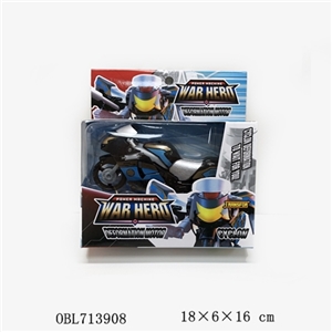The deformation of motorcycle robot (blue) - OBL713908