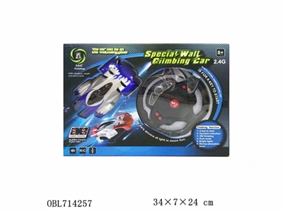 Remote control wall climbing car (2.4 G power induction) - OBL714257
