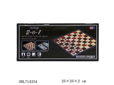 Backgammon/checkers (Russian) - OBL714334