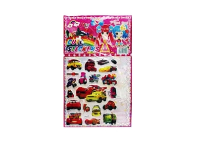 Cars bubble stickers - OBL714836