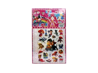 Wang wang team bubble stickers - OBL714850