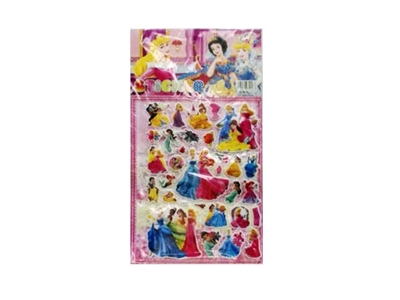 The princess bubble stickers - OBL714856