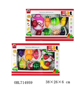 Fruits and vegetables and suit - OBL714959