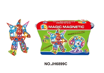 Ever changing magnetic blocks barrel (136 PCS) - OBL714981