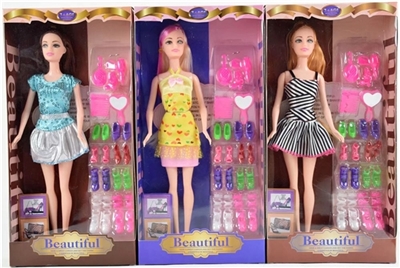 11.5 -inch fashion shoes three more orange - OBL715012