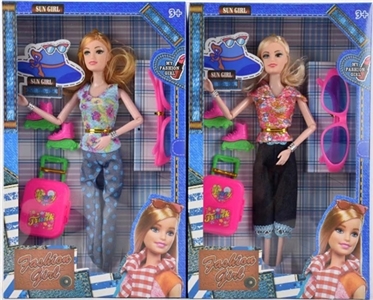 11.5 -inch 11 joint solid body beauty to comb with mirror two overshoes, orange - OBL715013