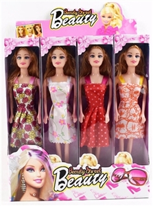 A 11.5 -inch display box of 12 dress - OBL715051