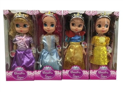 16 inches of empty handed music Disney dolls 4 mixed - OBL715054