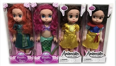 16 inches of empty handed music Disney dolls 4 mixed - OBL715055