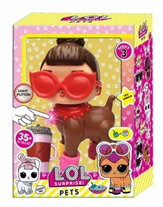 High quality of the third generation 6 inch light plastic body evade glue head surprise doll with si - OBL715110