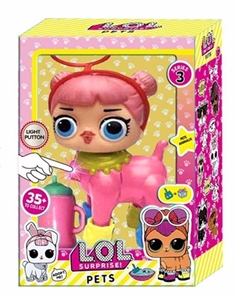 High quality of the third generation 6 inch light plastic body evade glue head surprise doll with si - OBL715112