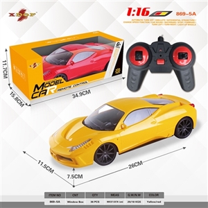1 in 16 four lit Windows remote control car simulation (ferrari - 458) - OBL715152