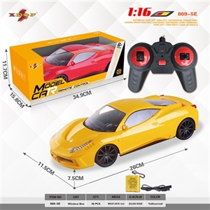 1 in 16 four lit Windows remote control car simulation (ferrari - 458) - OBL715156