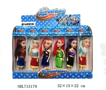 7 inch chaoneng girl display box 24 PCS - OBL715179