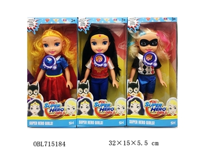 Plastic body evade glue and 12 inches of solid body beast girl with music, three orange - OBL715184