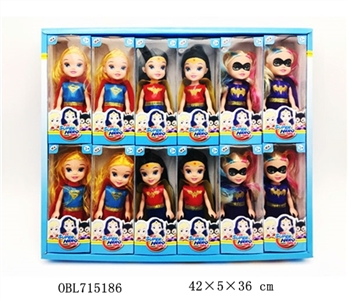 6 inch solid body beast girl show box 12 PCS - OBL715186
